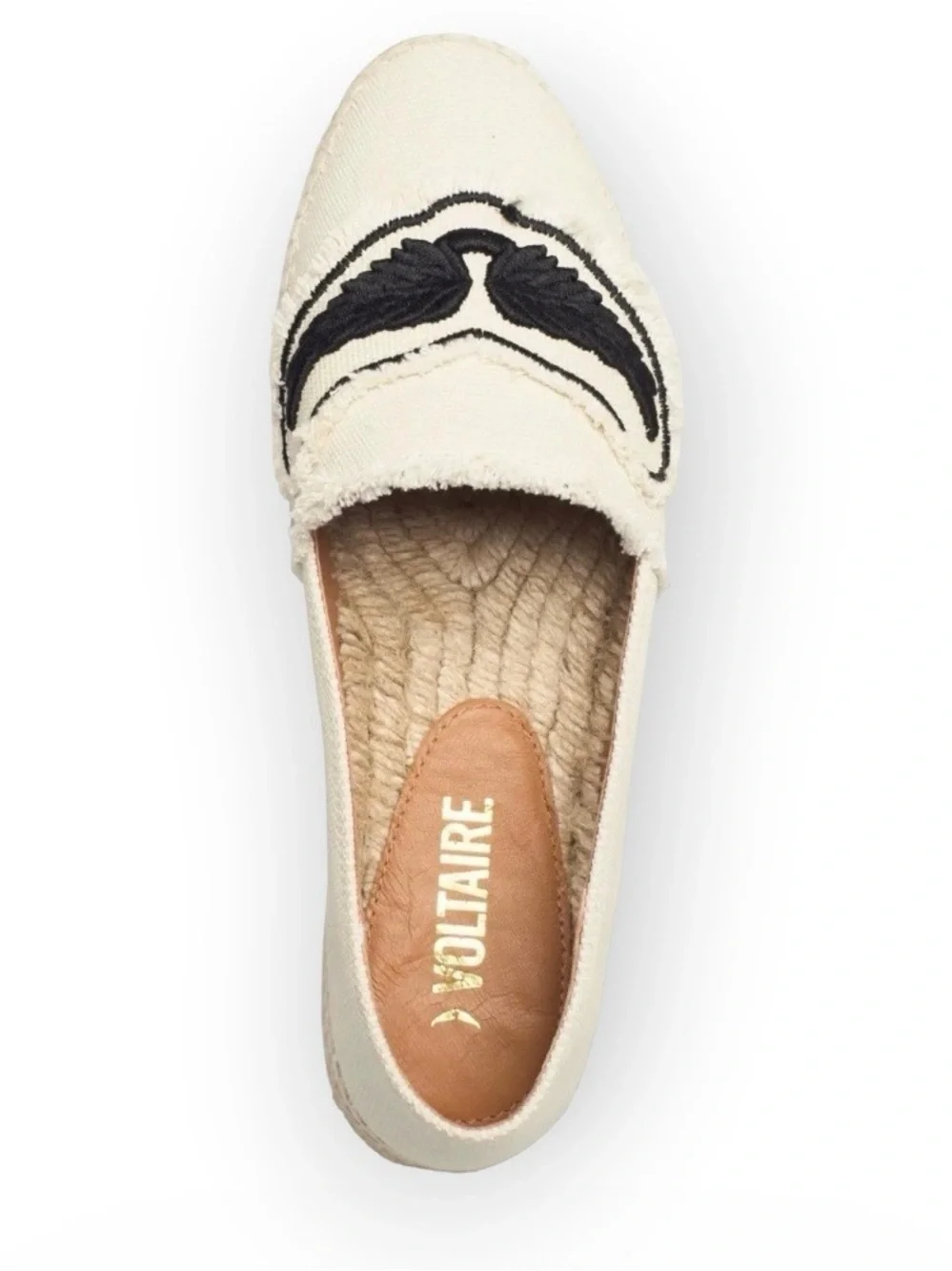 ZADIG & VOLTAIRE Women's City Frayed Espadrille Flat.